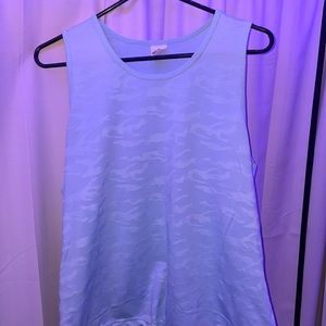 blue avia athletic tank top